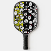 Pickle Ball Paddles met Evil Cats (Voorkant)