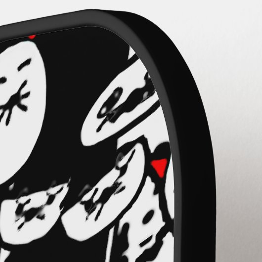 Pickle Ball Paddles met Evil Cats (Links Detail)