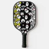 Pickle Ball Paddles met Evil Cats (Achterkant)