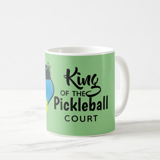 Pickle Ball Pickleball Design Coffee-Mok Koffiemok (Voorkant rechts)