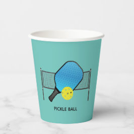 Pickle Ball Pickleball Design Cups Papieren Bekers