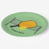 Pickle Ball Pickleball Design Paper Borden Papieren Bordje (Gekanteld)
