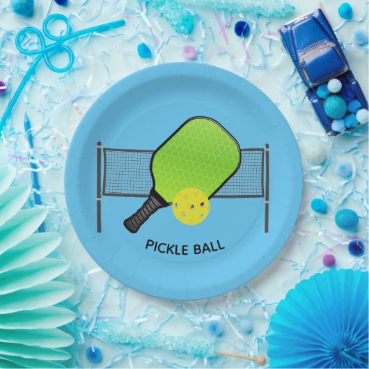 Pickle Ball Pickleball Design Paper Borden Papieren Bordje (Feest)