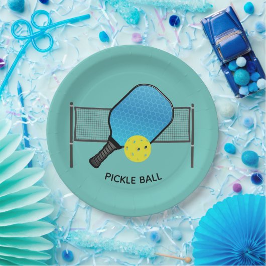 Pickle Ball Pickleball Design Paper Borden Papieren Bordje (Feest)