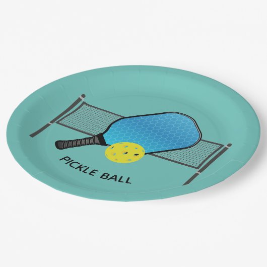 Pickle Ball Pickleball Design Paper Borden Papieren Bordje (Gekanteld)
