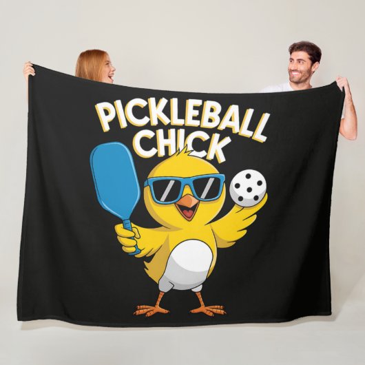 Pickle ball Pickleball Kip Fleece Deken (In situ)