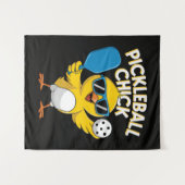 Pickle ball Pickleball Kip Wandkleed (Voorkant (horizontaal))