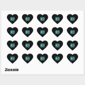 Pickle Ball Retro Hart Sticker (Vel)
