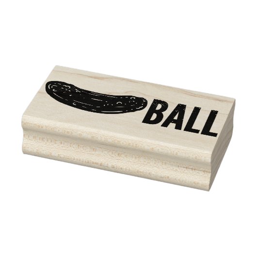 Pickle ball rubberstempel (Stempel)