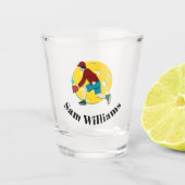 Pickle Ball Shot Glas (Voorkant)