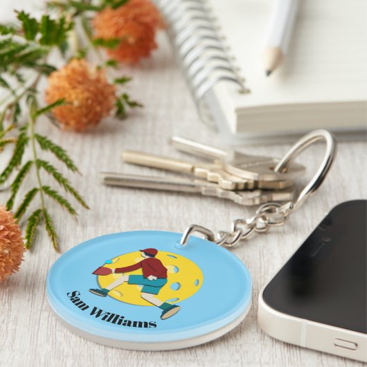 Pickle Ball Sleutelhanger (Voorkant Rechts)