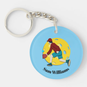 Pickle Ball Sleutelhanger