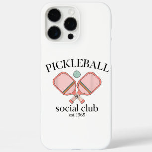 Pickle Ball Social Club EST 1965 Mannen Vrouwen iPhone 16 Pro Max Hoesje