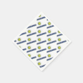 Pickle Ball Starburst Servet (Hoek)