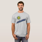 Pickle Ball Starburst T-shirt (Voorkant volledig)