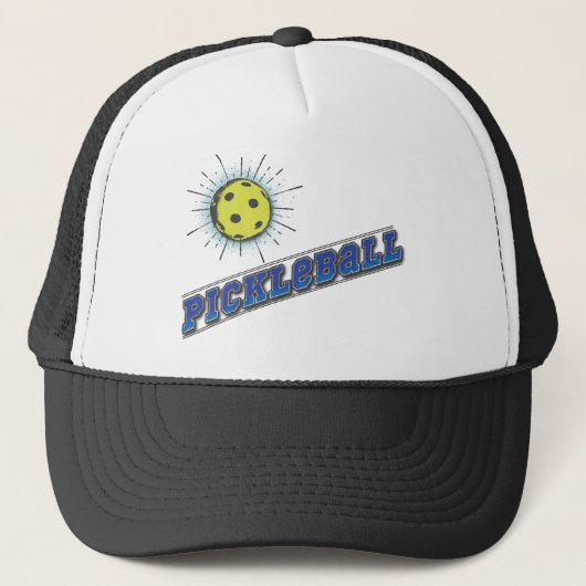 Pickle Ball Starburst Trucker Pet (Voorkant)