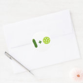 Pickle + Ball Sticker (Envelop)