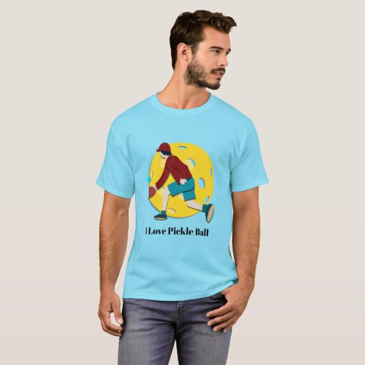 Pickle Ball T-shirt (Voorkant volledig)