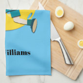 Pickle Ball Theedoek (Quarter Fold)