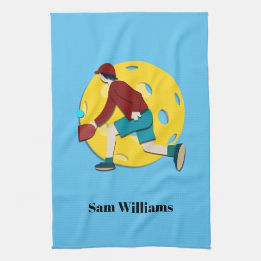 Pickle Ball Theedoek (Verticaal)