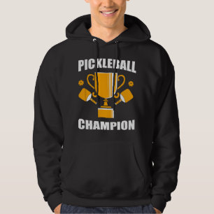 Pickle Ball-trofee Grappige Pickleball-kampioen Hoodie
