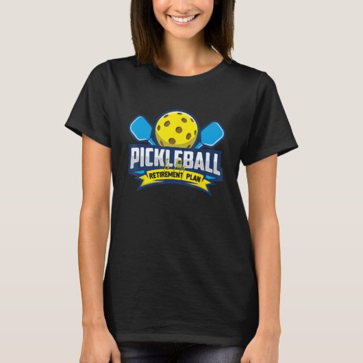 Pickle Ball van Pickleball Apparel T-shirt (Voorkant)