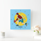 Pickle Ball Vierkante Klok (Huis)