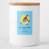 Pickle Ball Voedselcontainer Etiket (Voorkant)