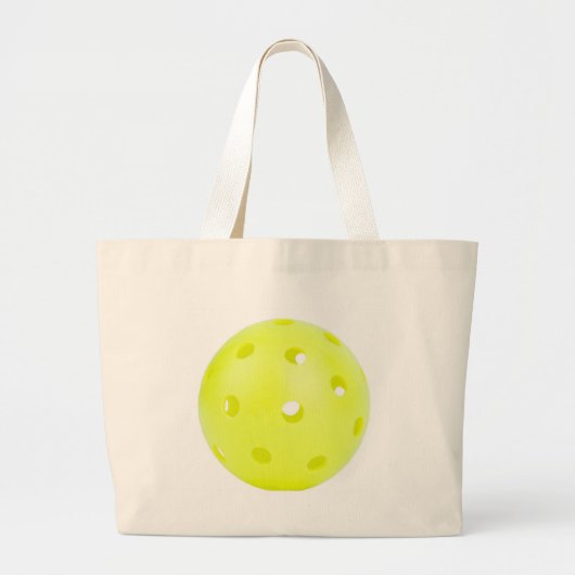 Pickle BAll Yellow Grote Tote Bag (Voorkant)