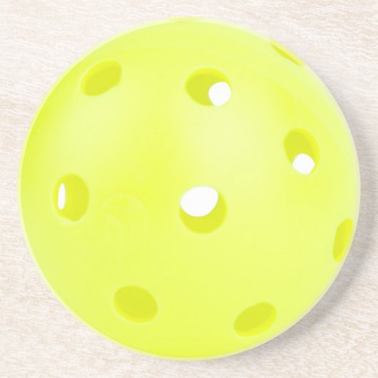 Pickle BAll Yellow Zandsteen Onderzetter (Voorkant)