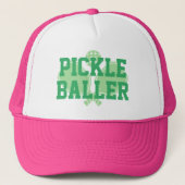 Pickle Baller Custom Trucker Hoed Pet (Voorkant)