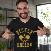 Pickle Baller Funny Pickleball T-shirt