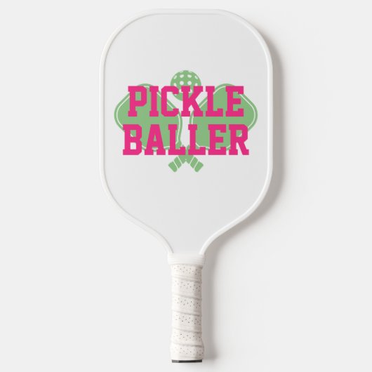 Pickle Baller Gepersonaliseerde Pickleball Paddle (Voorkant)