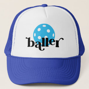 Pickle Baller Grappig Blauw Trucker Pet