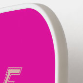 Pickle Baller Pickleball Collegiate Typografie Pickleball Paddle