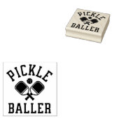 Pickle Baller Rubberstempel (Gestempeld)