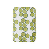 Pickle Chips Sweet Pickles Food Kosher Dill Design Badmat (Voorkant Verticaal)