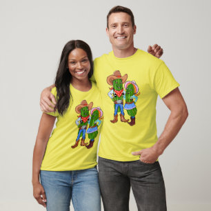 Pickle Cowboy, Gherkin Cowgirl, Dill Cucumber West T-shirt
