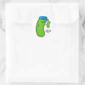Pickle Delivery - ik heb je augurk hier! Ronde Sticker (Tas)