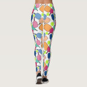 Pickle deze kleurrijke pickleball Leggings (Achterkant)
