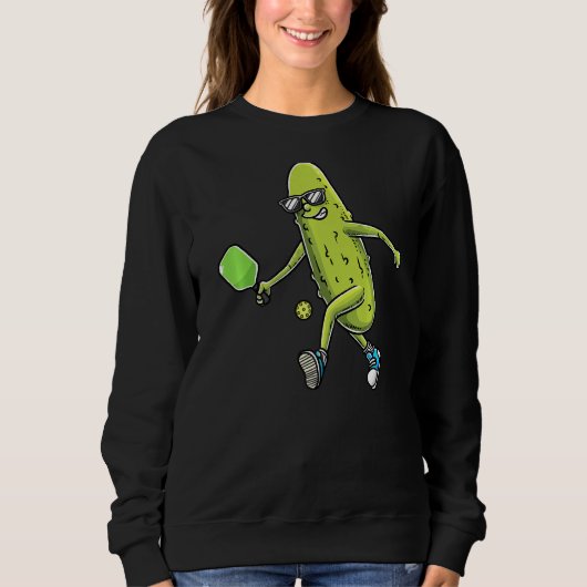 Pickle Dill Pickleball Player Premium Trui (Voorkant)