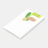 Pickle en Humor van uien Post-it® Notes (Schuin)