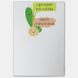 Pickle en Humor van uien Post-it® Notes