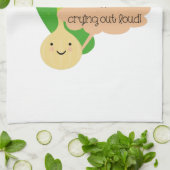 Pickle en Humor van uien Theedoek (Gevouwen)