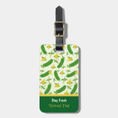 Pickle & Fresh Collectie Bagagelabel (Voorkant verticaal)