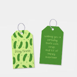 Pickle & Fresh Collectie Cadeaulabel