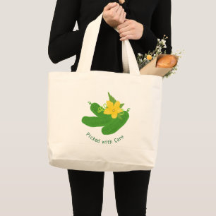Pickle & Fresh Collectie Grote Tote Bag