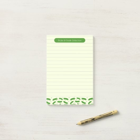 Pickle & Fresh Collectie Post-it® Notes (Op bureau)