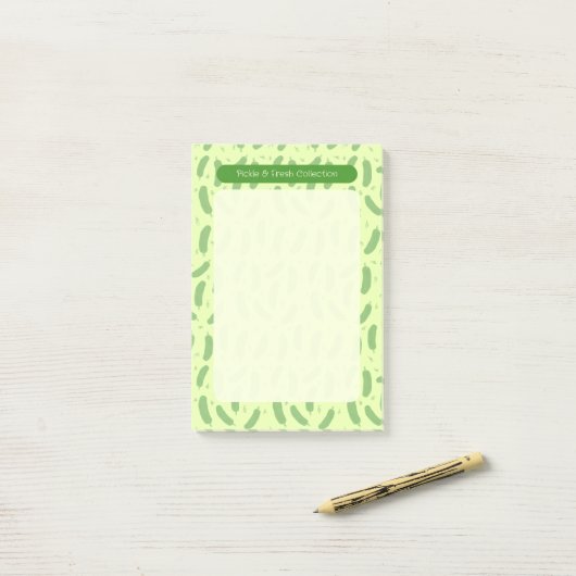 Pickle & Fresh Collectie Post-it® Notes (Op bureau)