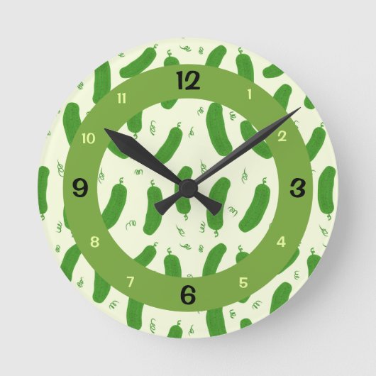 Pickle & Fresh Collectie Ronde Klok (Voorkant)